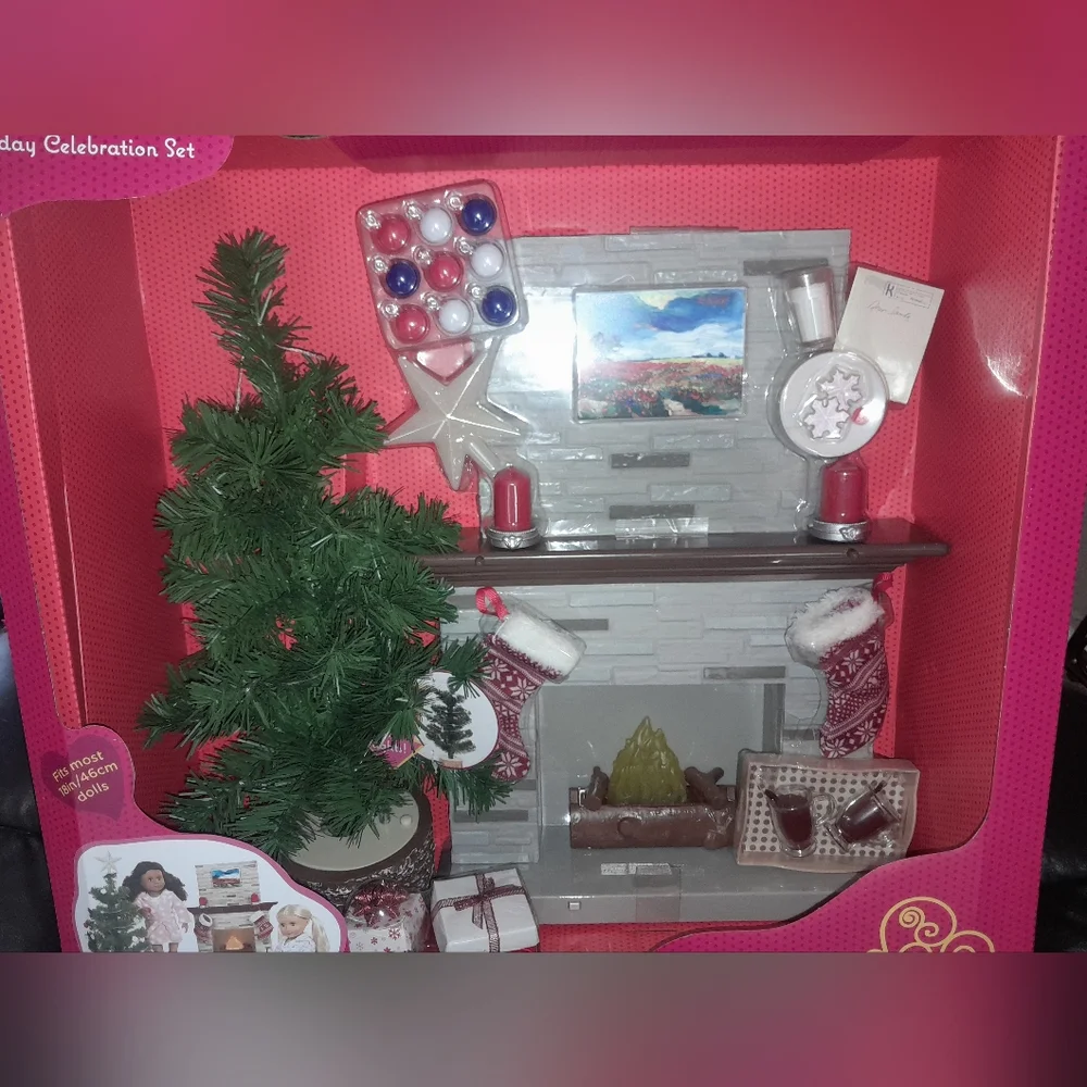 New Our Generation Doll Holiday Celebration Set- PRICE FIRM Great Gift